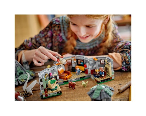 Конструктор LEGO Harry Potter Хатинка Геґріда: Несподівані гості 896 деталей (76428)