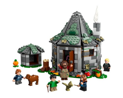 Конструктор LEGO Harry Potter Хатинка Геґріда: Несподівані гості 896 деталей (76428)
