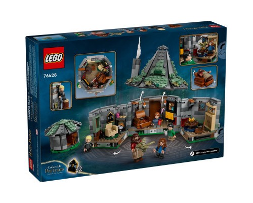 Конструктор LEGO Harry Potter Хатинка Геґріда: Несподівані гості 896 деталей (76428)