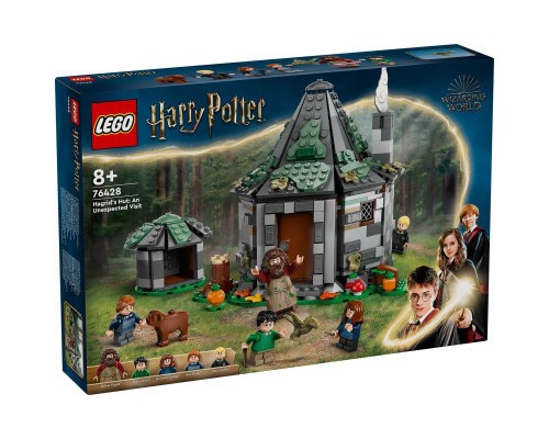 Конструктор LEGO Harry Potter Хатинка Геґріда: Несподівані гості 896 деталей (76428)