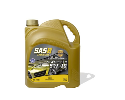 Моторна олива SASH STATUS CAR 5W40 5л (100216)