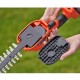 Кущоріз Black&Decker 18 В, 2Ah, насадки- 20 см/8 мм, 10 см/18 мм, (BCSS18D1)