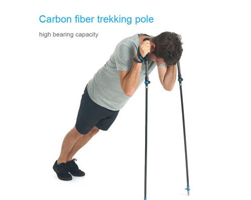 Трекінгові палиці Naturehike ST07 NH18D010-Z 99-115 см бордова 1 шт (6927595748480)