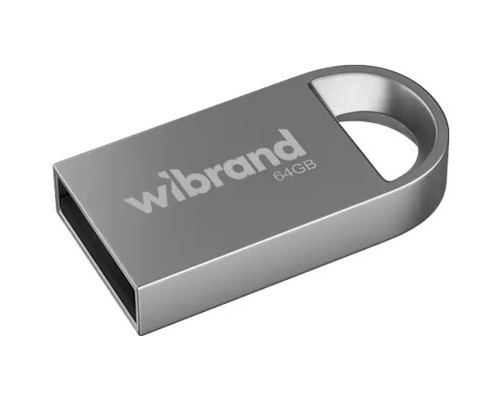 USB флеш накопичувач Wibrand 64GB lynx Silver USB 2.0 (WI2.0/LY64M2S) 
