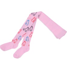 Колготки дитячі UCS Socks з котиком (M0C0301-2295-86G-pink)