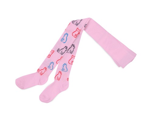 Колготки дитячі UCS Socks з котиком (M0C0301-2295-86G-pink)