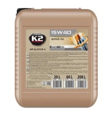 Моторна олива K2 SL/CF 15W-40 20 л (O25320E)