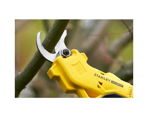 Секатор Stanley FATMAX акумуляторний, 18 В, Li-Ion 4Ah, до 32 мм, 4 кг (SFMCPP32M1)