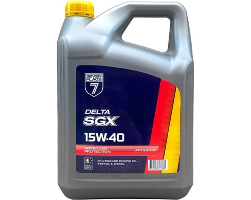 Моторна олива 7FLAGS Delta SGX 15W-40 3,6л