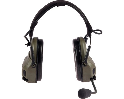 Навушники для стрільби Ops-Core AMP Communication Headset-Connectorized. Верхній тримач. Ranger Green (N101153-01-0006)