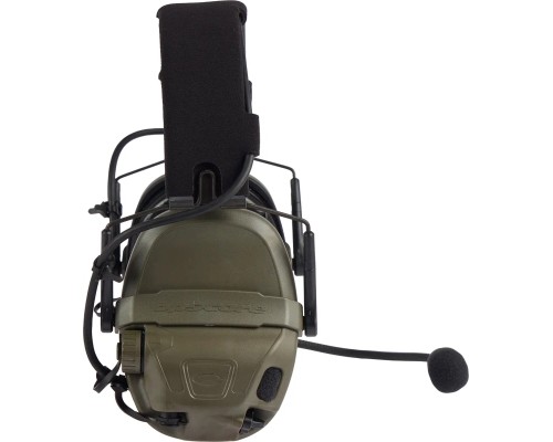Навушники для стрільби Ops-Core AMP Communication Headset-Connectorized. Верхній тримач. Ranger Green (N101153-01-0006)