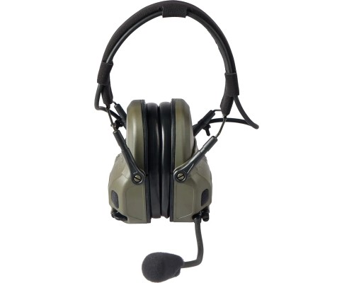Навушники для стрільби Ops-Core AMP Communication Headset-Connectorized. Верхній тримач. Ranger Green (N101153-01-0006)