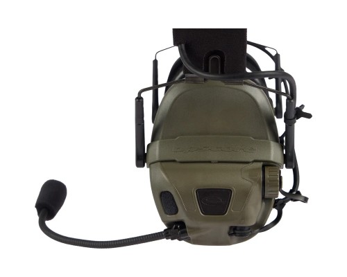 Навушники для стрільби Ops-Core AMP Communication Headset-Connectorized. Верхній тримач. Ranger Green (N101153-01-0006)