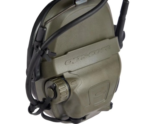 Навушники для стрільби Ops-Core AMP Communication Headset-Connectorized. Верхній тримач. Ranger Green (N101153-01-0006)