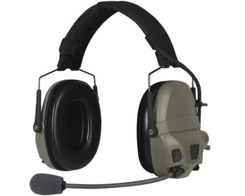 Навушники для стрільби Ops-Core AMP Communication Headset-Connectorized. Верхній тримач. Ranger Green (N101153-01-0006)