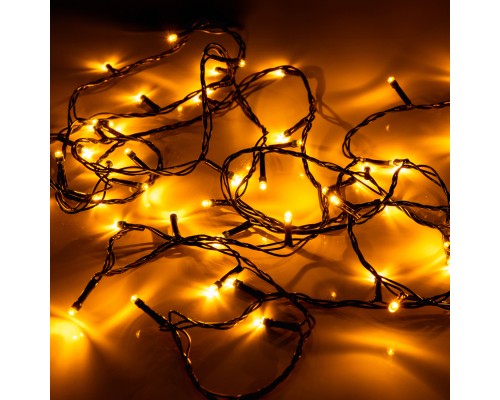 Гірлянда YES! Fun Нитка 70 LED Жовта 4.9 м 8 режимів Мерехтіння (974852)