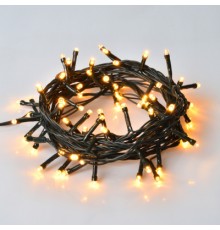 Гірлянда YES! Fun Нитка 70 LED Жовта 4.9 м 8 режимів Мерехтіння (974852)