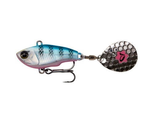 Блешня Savage Gear Fat Tail Spin 80mm 24.0g Blue Silver Pink (1854.11.79) Блешня Savage Gear Fat Tail Spin 80mm 24.0g Blue Silver Pink (1854.11.79)