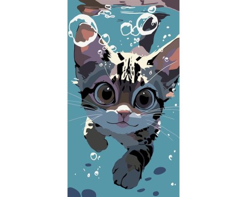 Картина по номерам ArtCraft Під водою 40х80 см (11540-AC)