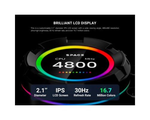 Система рідинного охолодження ID-Cooling SL360 Pro SE Система рідинного охолодження ID-Cooling SL360 Pro SE