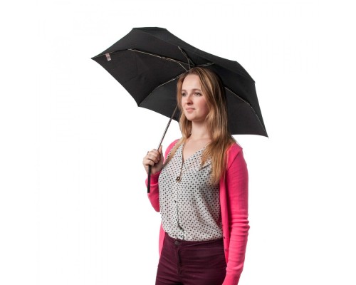 Парасоля Fulton Miniflat-1 L339 Black (L339-000076)