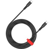 Дата кабель USB-C to USB-C 1.2m CC60SC 60W Black Canyon (CNS-CC60SC12B)