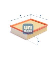Повітряний фільтр для автомобіля UFI 30.437.00
