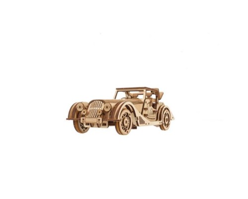 Конструктор Ugears механічний 3D Спорткар Спритна миша (70202)