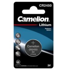Батарейка CR 2450 Lithium * 1 Camelion (CR2450-BP1)