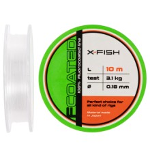 Флюорокарбон X-Fish FCoated 10m 0.18mm 3.1kg (1917.01.23)