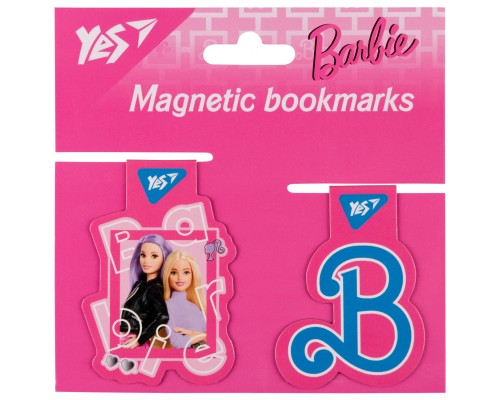 Закладки для книг Yes магнітні Barbie friends, 2шт (708109)