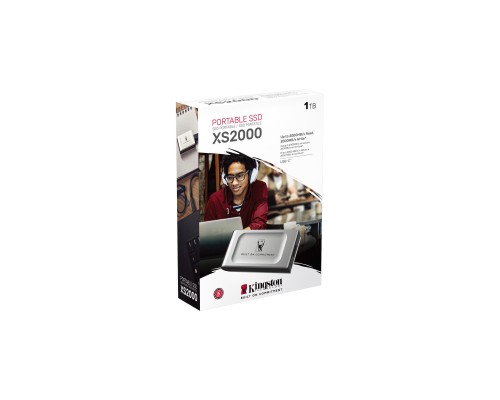 Накопичувач SSD USB Type-C 1TB XS2000 Kingston (SXS2000/1000GA)