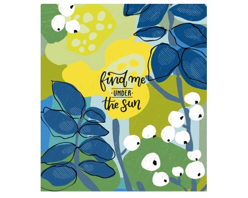 Зошит Школярик Find me under the sun 80 аркушів клітинка (080-3129K)