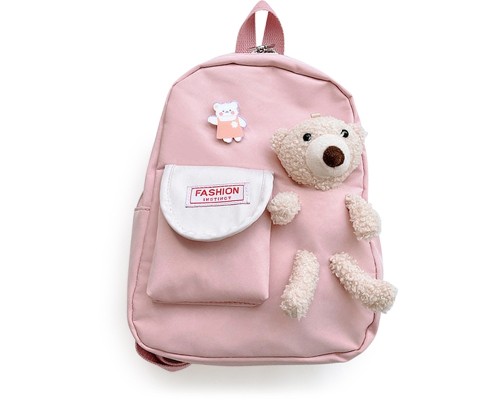 Рюкзак дитячий Evo-kids Small-Bear Pink (2418-1 Bear Pink)