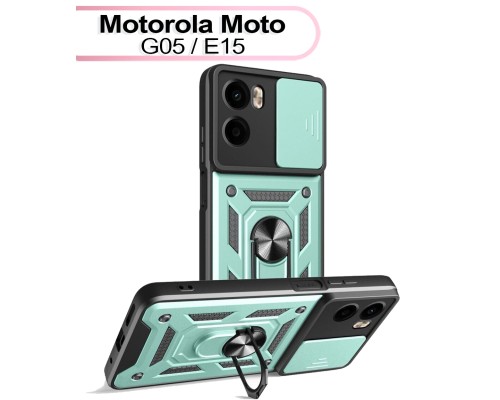Чохол до мобільного телефона BeCover Military Motorola Moto G05 / E15 Dark Green (713529)