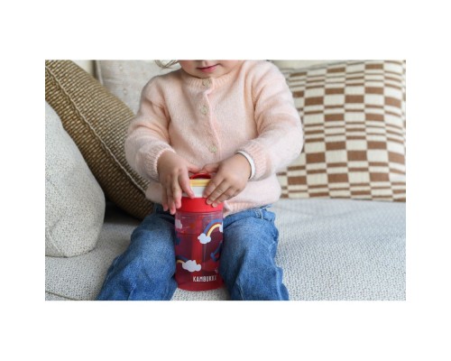 Пляшка для води Kambukka Lagoon kids Love Birds 400 мл рожева (11-04060)