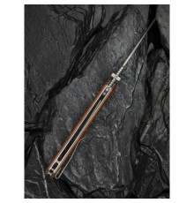 Ніж Civivi Placoid, Wood, Damascus (C23079-DS1)