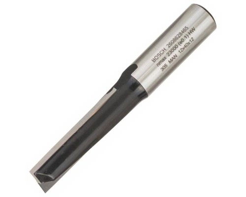 Фреза Bosch Professional пазова з двома лезами, Std, S12, D12, L40 (2.608.628.465)