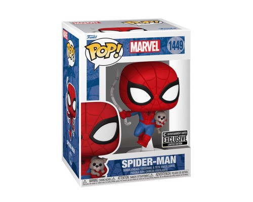 Фігурка Funko Pop серії Людина-Павук - Людина-Павук із собакою (85244)