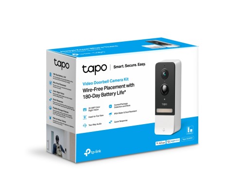 Дверний дзвінок TP-Link Tapo D230S1 (TAPO-D230S1)