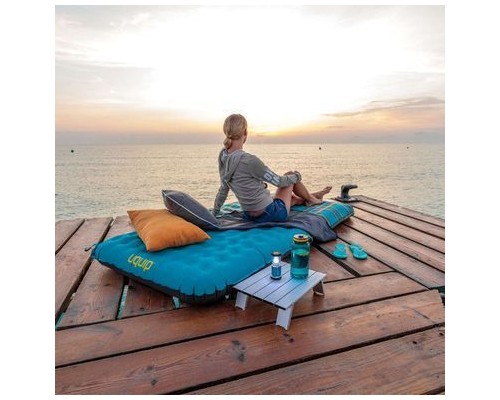 Матрац надувний Uquip Betty Single XL Petrol/Grey (243107) (DAS303241)