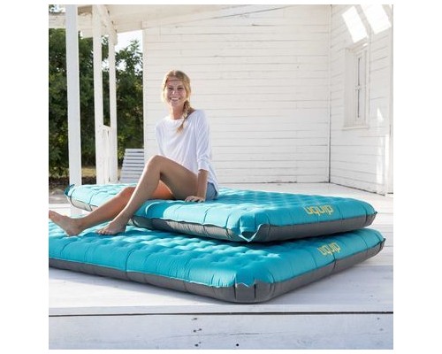 Матрац надувний Uquip Betty Single XL Petrol/Grey (243107) (DAS303241)