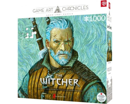 Пазл GoodLoot The Witcher Geralt of Rivia & Vincent van Gogh 1000 ел. (5908305247548)