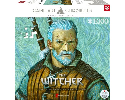 Пазл GoodLoot The Witcher Geralt of Rivia & Vincent van Gogh 1000 ел. (5908305247548)
