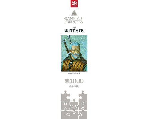 Пазл GoodLoot The Witcher Geralt of Rivia & Vincent van Gogh 1000 ел. (5908305247548)