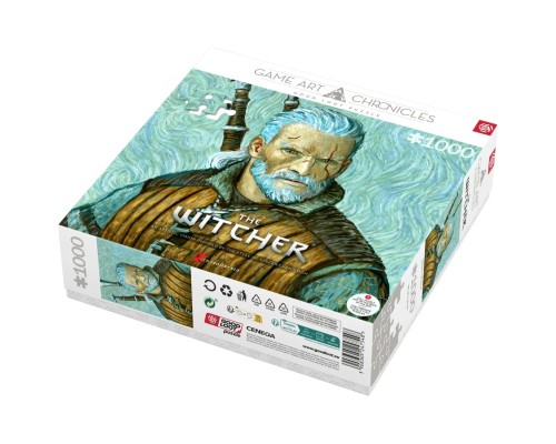 Пазл GoodLoot The Witcher Geralt of Rivia & Vincent van Gogh 1000 ел. (5908305247548)