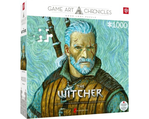 Пазл GoodLoot The Witcher Geralt of Rivia & Vincent van Gogh 1000 ел. (5908305247548)
