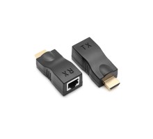 Адаптер HDMI extender passive 30m CAT5E/6 1080P black Voltronic (YT-SCPE HDMI-30m720PB)