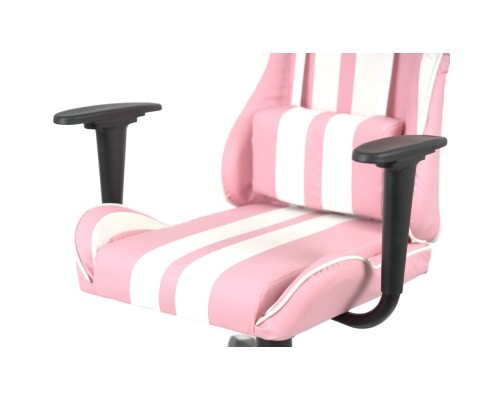 Крісло ігрове Аклас Стрік Light ANF Рожевий (PU-рожевий/білий) (00160345)