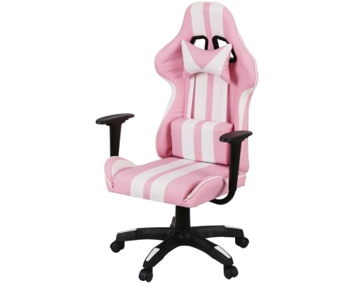 Крісло ігрове Аклас Стрік Light ANF Рожевий (PU-рожевий/білий) (00160345)